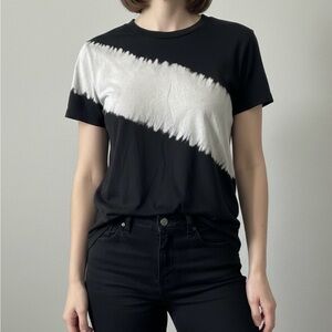 Philanthropy Costa Color Block Panel Tee